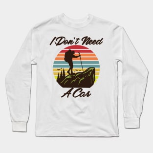 Funny Hiking Long Sleeve T-Shirt